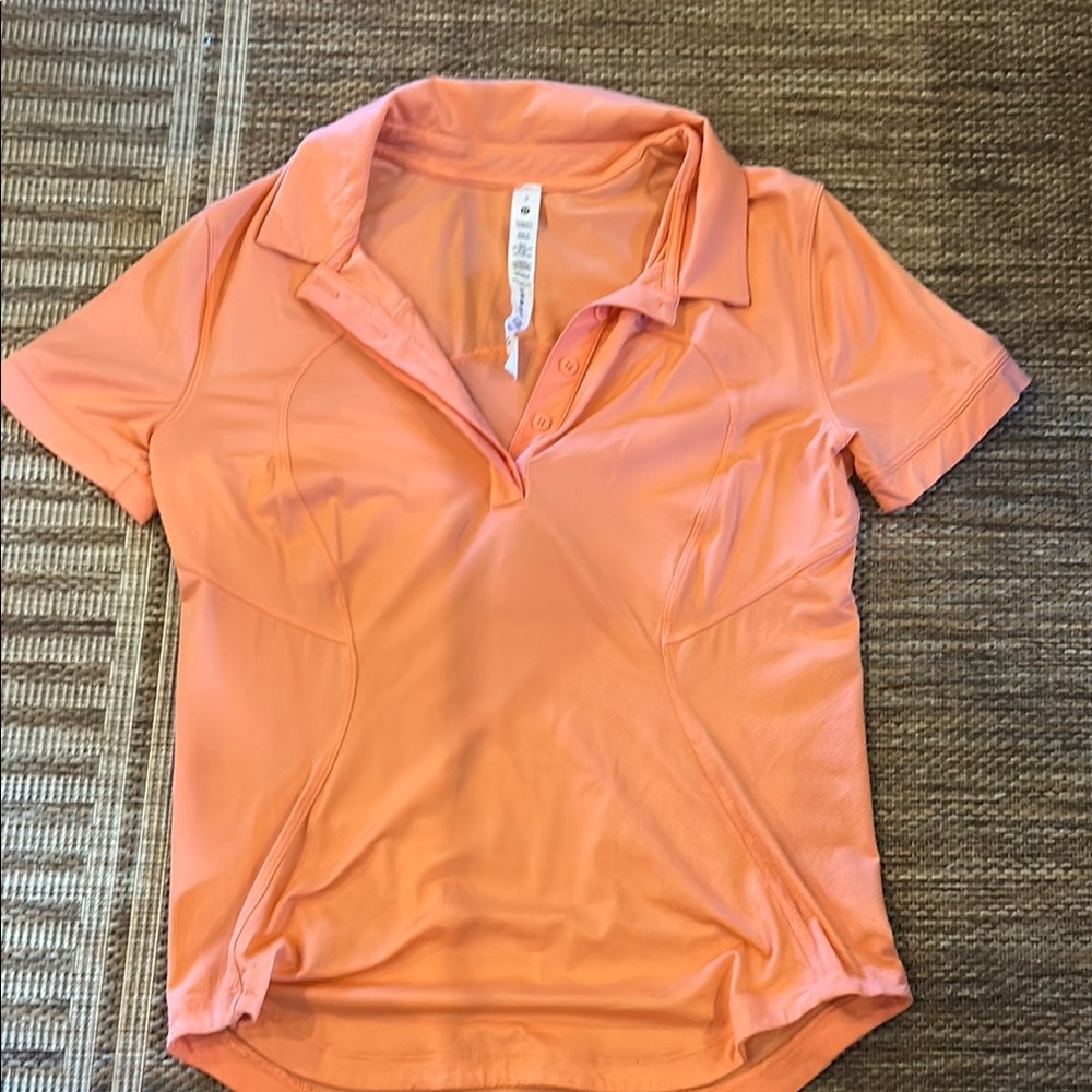 Lululemon Quick-dry Short Sleeve Polo - size 4